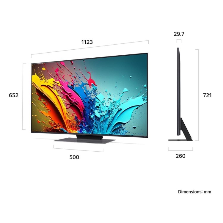 LG QNED87 50 inch HDR AI 4K Smart TV