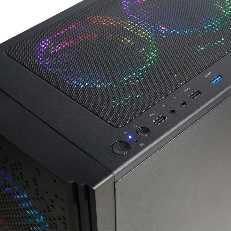 CyberPowerPC Blaze AMD Ryzen 5 4500 RTX 3050 16GB RAM 500GB SSD Windows 11 Home Gaming PC