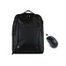 15.6" Laptop Backpack with Genius NX-7000 Wireless Mouse Black