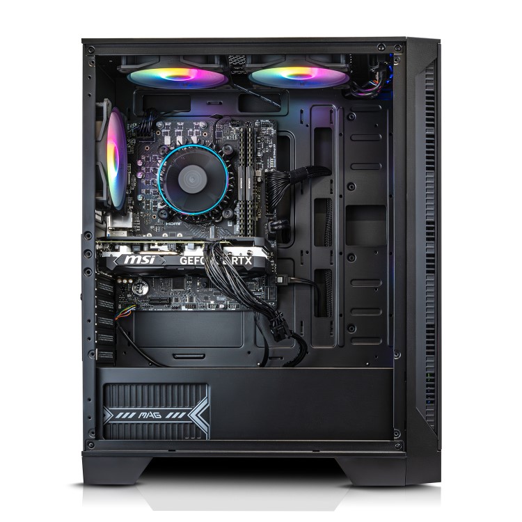 AWD IT Elite AMD Ryzen 7 5700X 16GB RAM 1TB SSD RTX 5070 Windows 11 Gaming PC