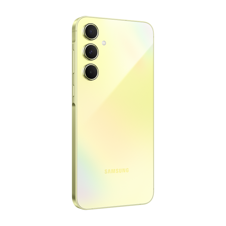 Samsung Galaxy A55 128GB 5G SIM Free Smartphone - Awesome Lemon